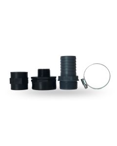 Anschluss-Set für einen 40 mm Gartenschlauch