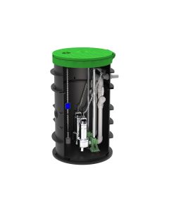 PE800 Hebeanlage (Doppelpumpe) - 750 Liter