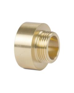 Muffennippel Messing 1" - 1 ¼"