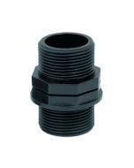 Dubbele nippel PP M/M 1 ¼"
