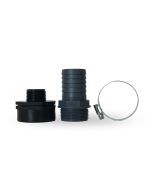 Anschluss-Set für einen 40 mm Gartenschlauch