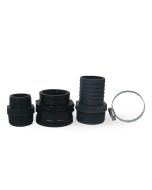 Anschluss-Set für einen 50 mm Gartenschlauch