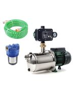 DAB EuroInox 40/50 M + DAB Control-D mit Ansaugschlauch 7 Meter und Vorfilter